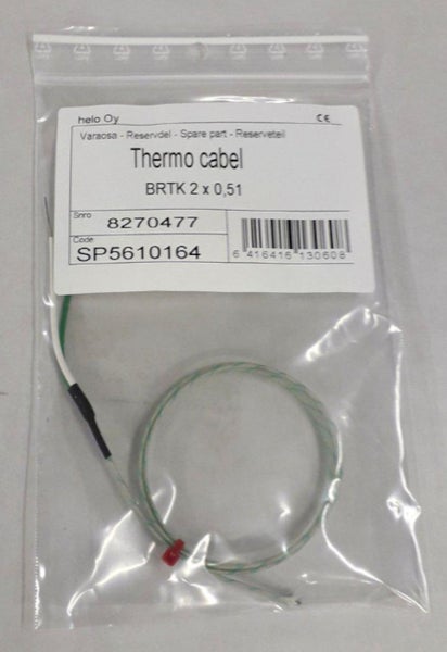 Helo BRTK 2x0,51 Termopari l&auml;mp&ouml;anturi Rondo -kiukaalle, SP5610164