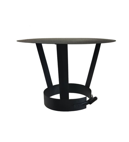 Jeremias ECO Sadehattu Musta DN115, ECO Saunan piipulle