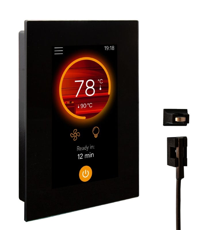 Harvia Fenix WiFi Ohjauspaketti FX002XW, Sis. Et&auml;ohjattava Fenix Ohjauspaneeli sek&auml; ovitunnistin