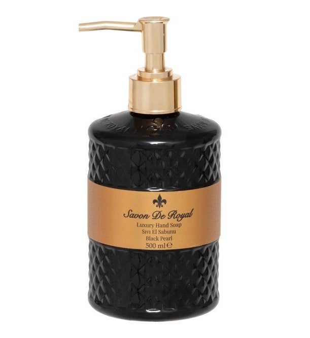 Black Pearl nestesaippua 500 ml, Vegaaninen ja kosteuttava