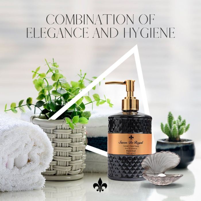 Black Pearl nestesaippua 500 ml, Vegaaninen ja kosteuttava