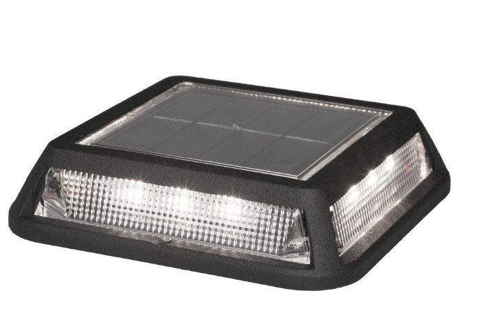 Solar Terassivalaisin / Laiturivalaisin aurinkokennolla ja h&auml;m&auml;r&auml;tunnistimella 1 W 30 lm IP65