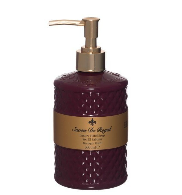 Baroque Pearl nestesaippua 500 ml, Vegaaninen ja kosteuttava